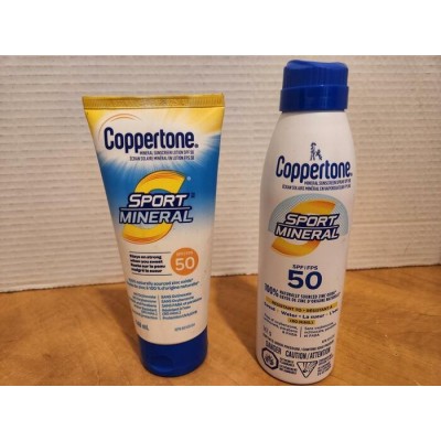 Coppertone Sport Mineral FPS 50 – Crème solaire...