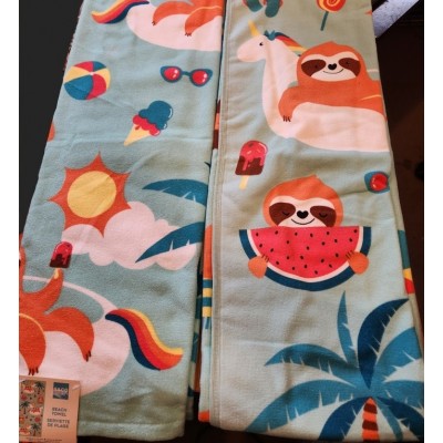 Serviette de plage S&CO Home – Paresseux...