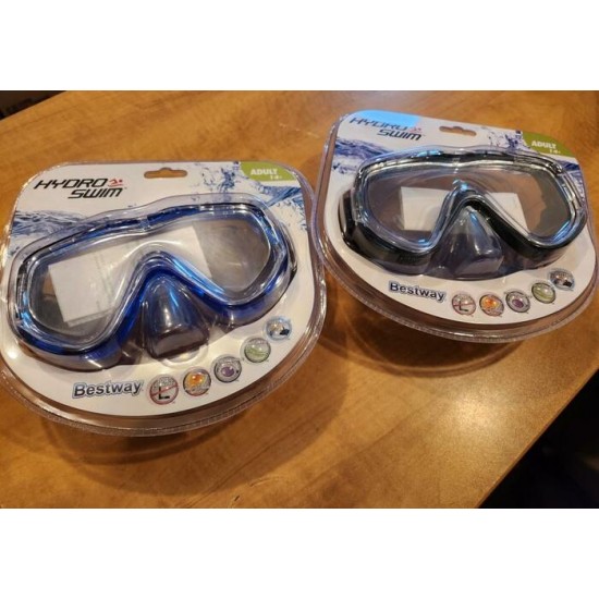 Masque de plongée Bestway Hydro-Swim adulte – Protection UV | Snorkeling, natation, piscine et plage