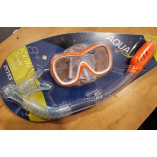 Ensemble masque et tuba de plongée Intex Aqua...