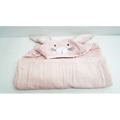 Serviette de bain à capuche d'animaux pour bébé  ( NEUF ) 