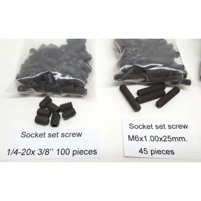 Lot de boulons (Socket set screw) **  (Lot de 1145 pcs.) 
