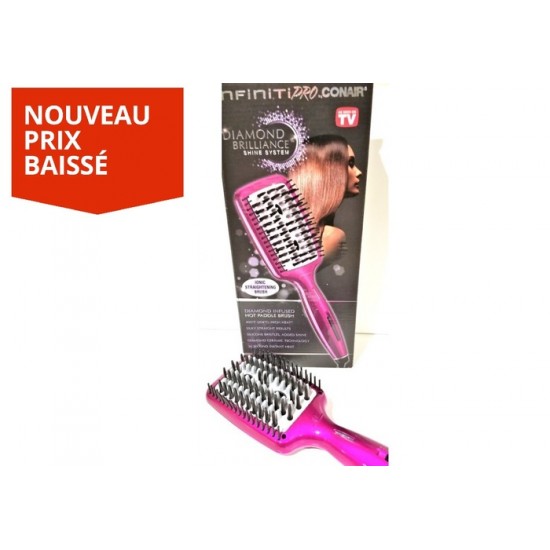 Brosse Lissante Ionique Diamond Brillance  InfinitiPRO par Conair