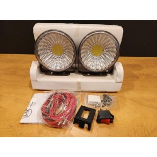 Phares Antibrouillard DEL 4 Po avec Interrupteur...