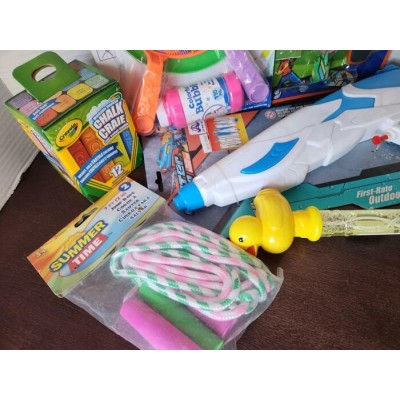 Lot de Jouets d’Extérieur pour Enfants – 6 Articles | Neuf