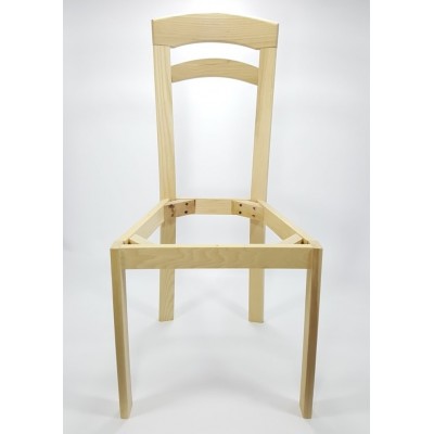 Chaise en bois (frêne) de cuisine #1123 en inventaire