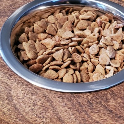 Support de gamelles double surélevées pour petits chiens et chats (en Bois). 5'' hauteur