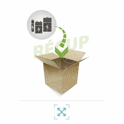 Récupération des batteries/piles