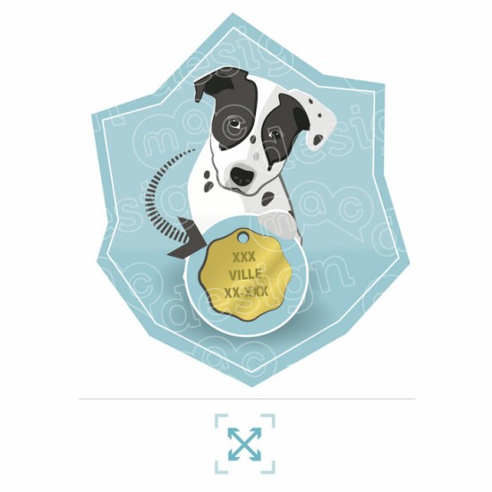 Médaille chien