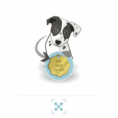 Médaille chien