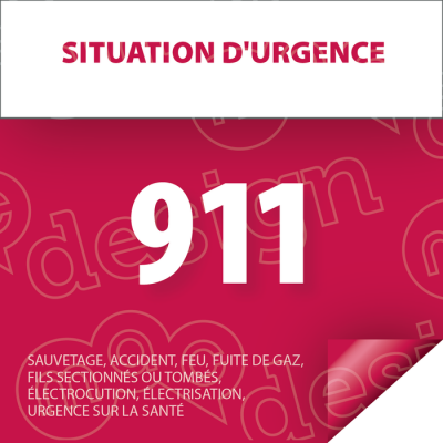 Numéros d'urgence