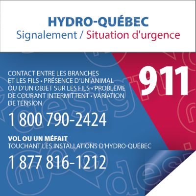 Numéros d'urgence