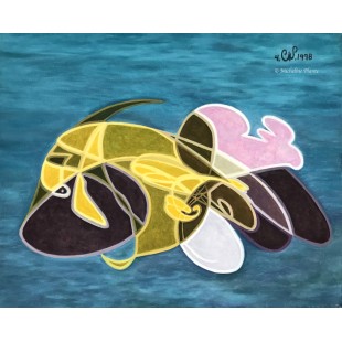 Peinture Le poisson P4