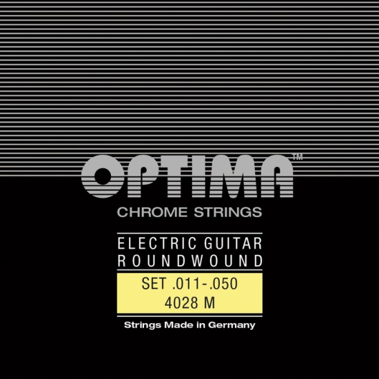 OPTIMA cordes CHROME - guitare électrique 11-50