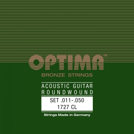 OPTIMA cordes BRONZE - guitare acoustique 11-50