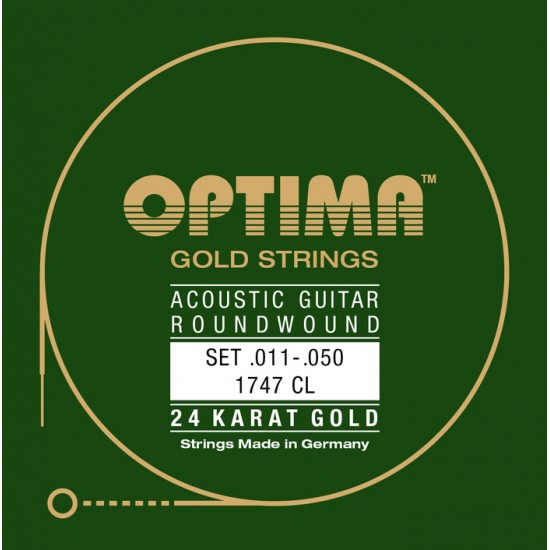 OPTIMA cordes OR 24 K - guitare acoustique 11-50