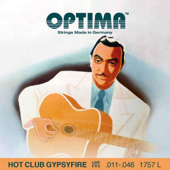 OPTIMA Manouche Guitarre HOT CLUB GYPSYFIRE - guitare acoustique manouche LOOP END 11-46