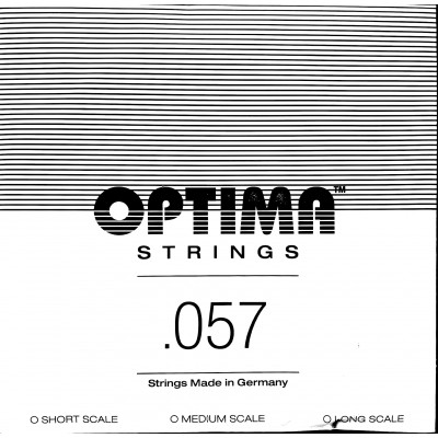 OPTIMA cordes RB FLATWOUND CHROME - Basse...