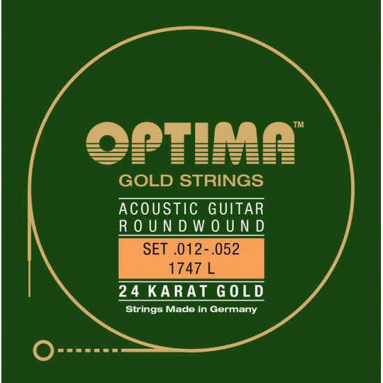 OPTIMA cordes OR 24 K - guitare acoustique 12-52