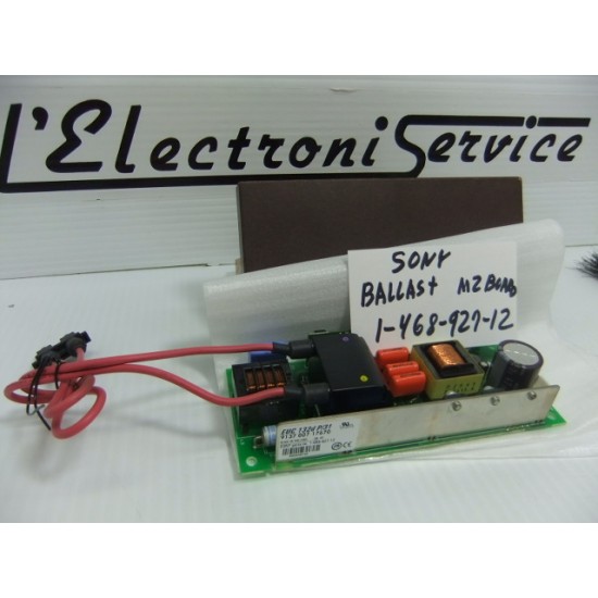 Sony 1-468-927-12 ballast board .