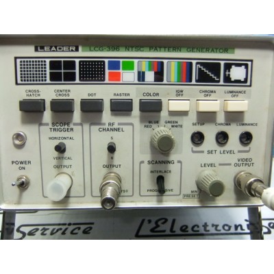 Leader LCG-396 générateur de signal vidéo NTSC