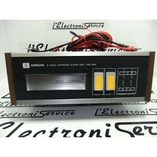 Hitachi TPQ-124A lecteur de cassettes 8 tracks vintage