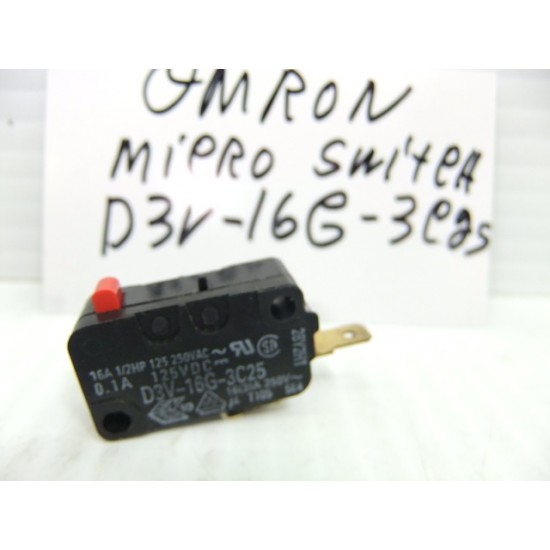 Omron D3V-16G-3C25 micro switch 