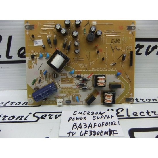 Emerson BA3AF0F0102 1 module power supply board.