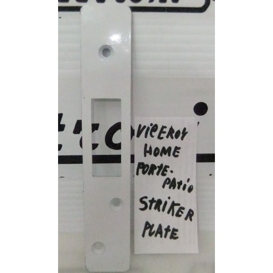 Plaque barrure porte coulissante pvc Viceroy