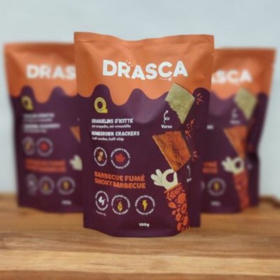 Drasca - Craquelins BBQ Fumé- 100g
