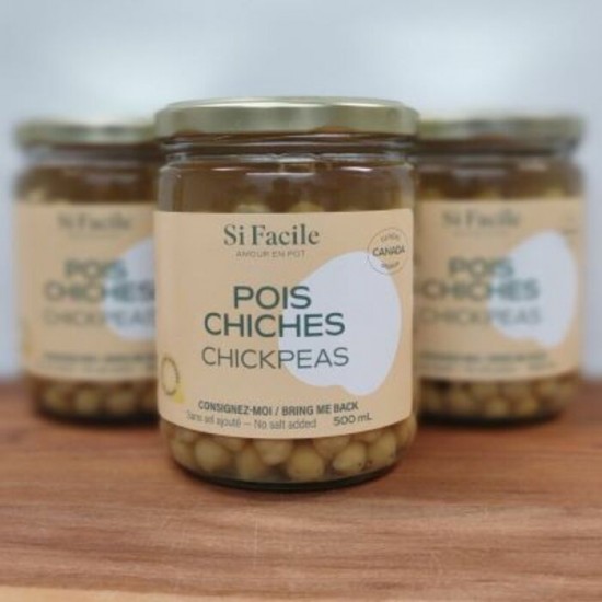 Si Facile - Pois chiches du Canada 500ml