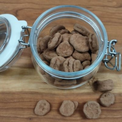 Banane croustillante au choc noir - 100g