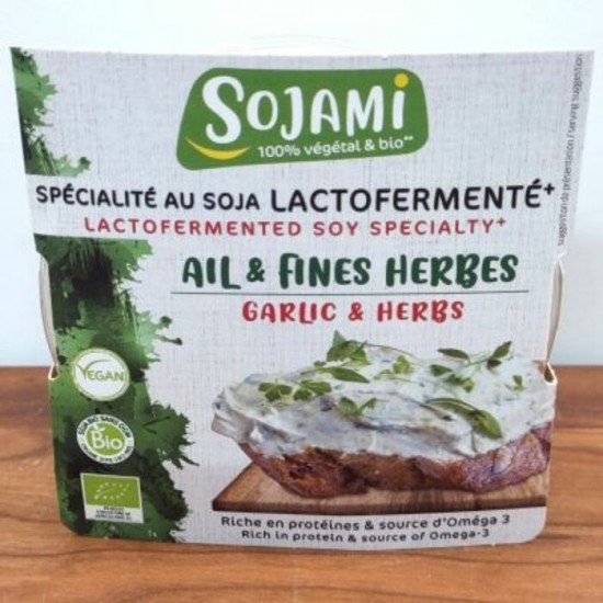 Sojami Tartinade biologique - Ail & fines herbes 125g