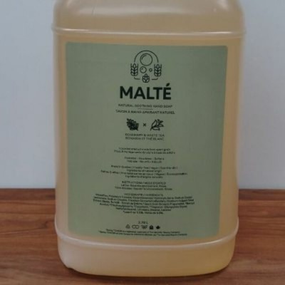 Malté - Savon à mains apaisant - Romarin et thé...