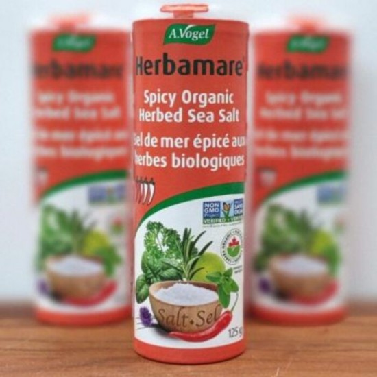Herbamare - Sel de mer épicé aux herbes biologiques 125g