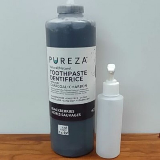 PUREZA - Dentifrice mûres sauvages et charbon - Vrac 100g