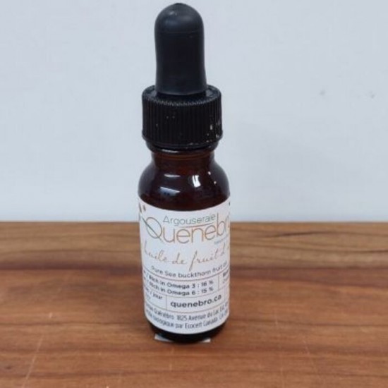 Pure huile de fruits d'argousier bio 15ml
