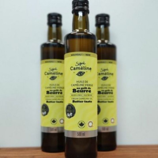 Huile de Caméline au goût de beurre - 500ml
