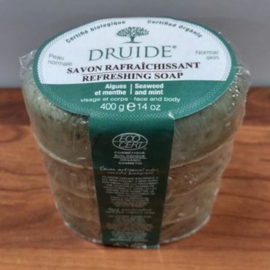 Druide - Barre savon Rafraîchissant bio 4 x 100g