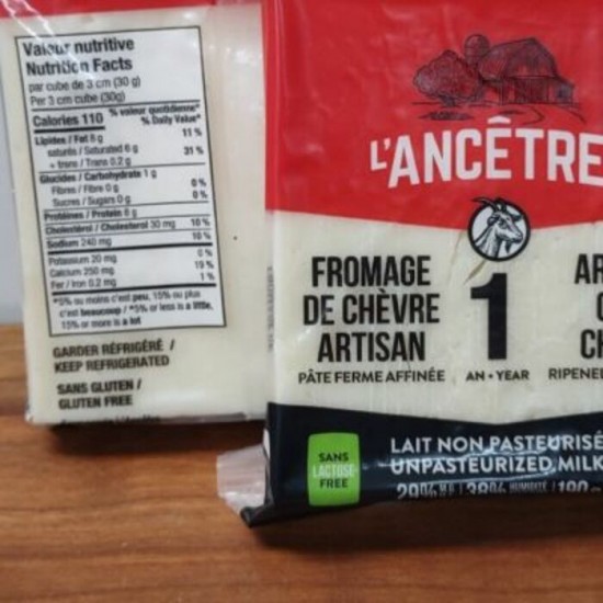 Fromage de chèvre bio vieilli 1an - l'Ancêtre - 190g