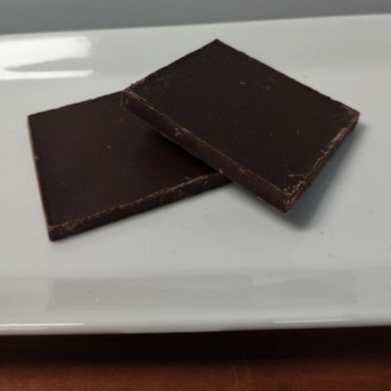 Carré Chocolat noir -  Pure chocolat du Pérou 65% tx - 25g