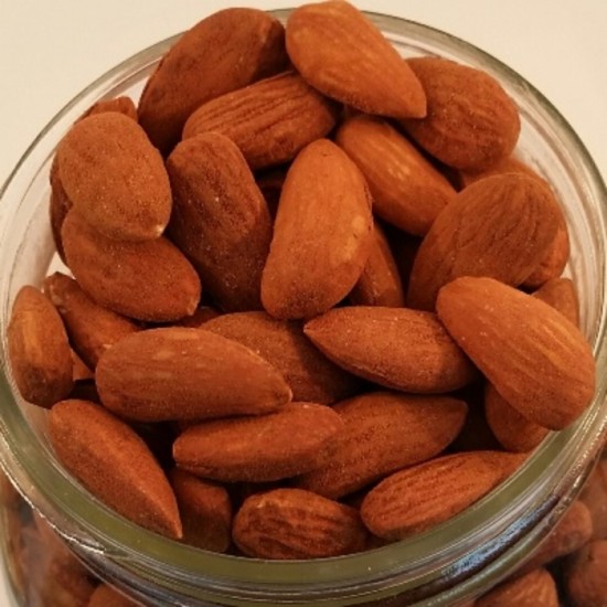 Amandes rôties à sec non salées biologiques -...