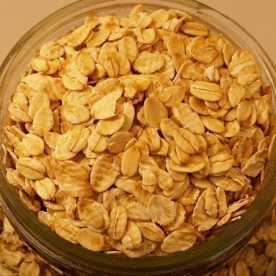 Flocons d'avoine biologiques (gros) Qc. 11.34 kg