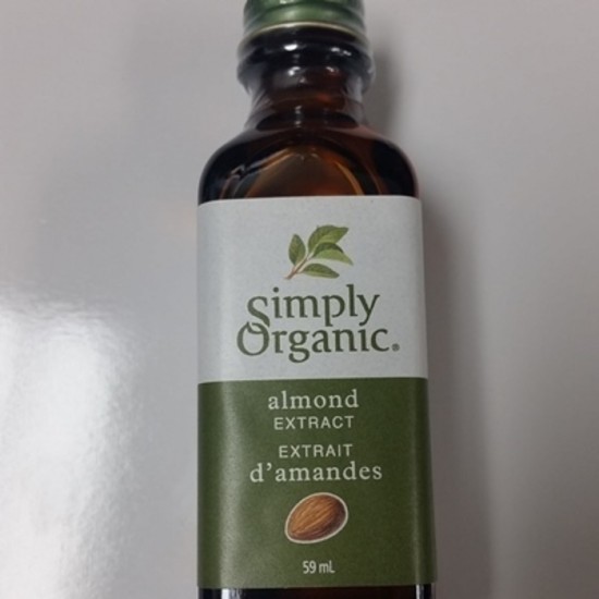 Extrait d'amandes - Simply Organic 59 ml