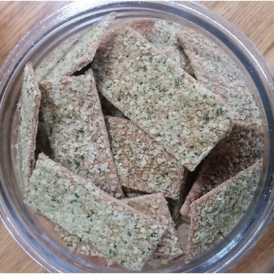 Craquelins de parmesan de chanvre 100g