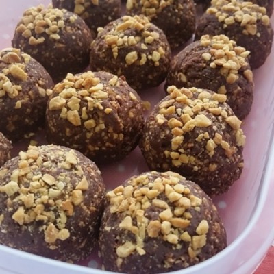 12 boules choco arachides 