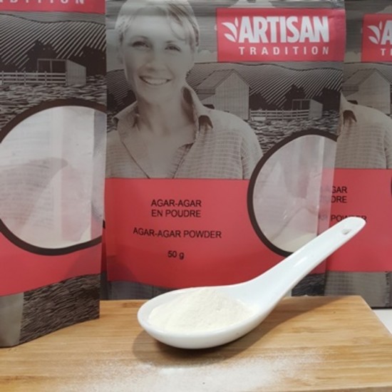 Agar-Agar en poudre sac 50g