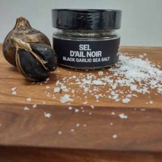 Sel d'ail noir 75g - Sel Saint-Laurent