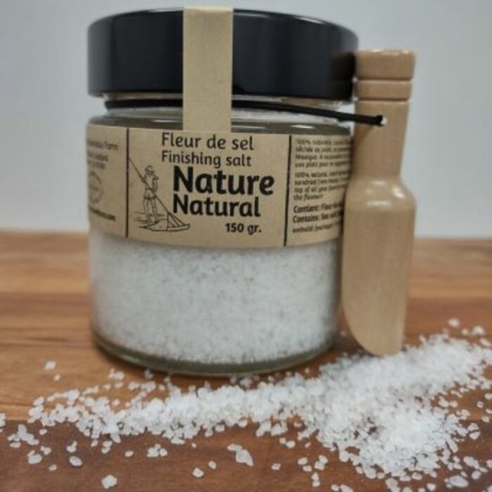 Fleur de sel avec pelle - 150g