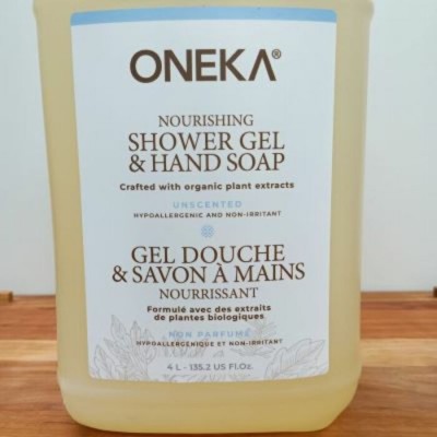 Gel douche & savon à mains Oneka - Non parfumé...